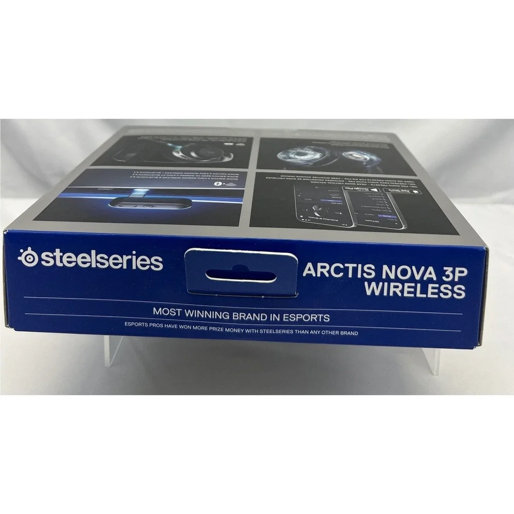 SteelSeries Arctis Nova 3P Wireless Gaming Headset PS5 PC Switch Black NEW